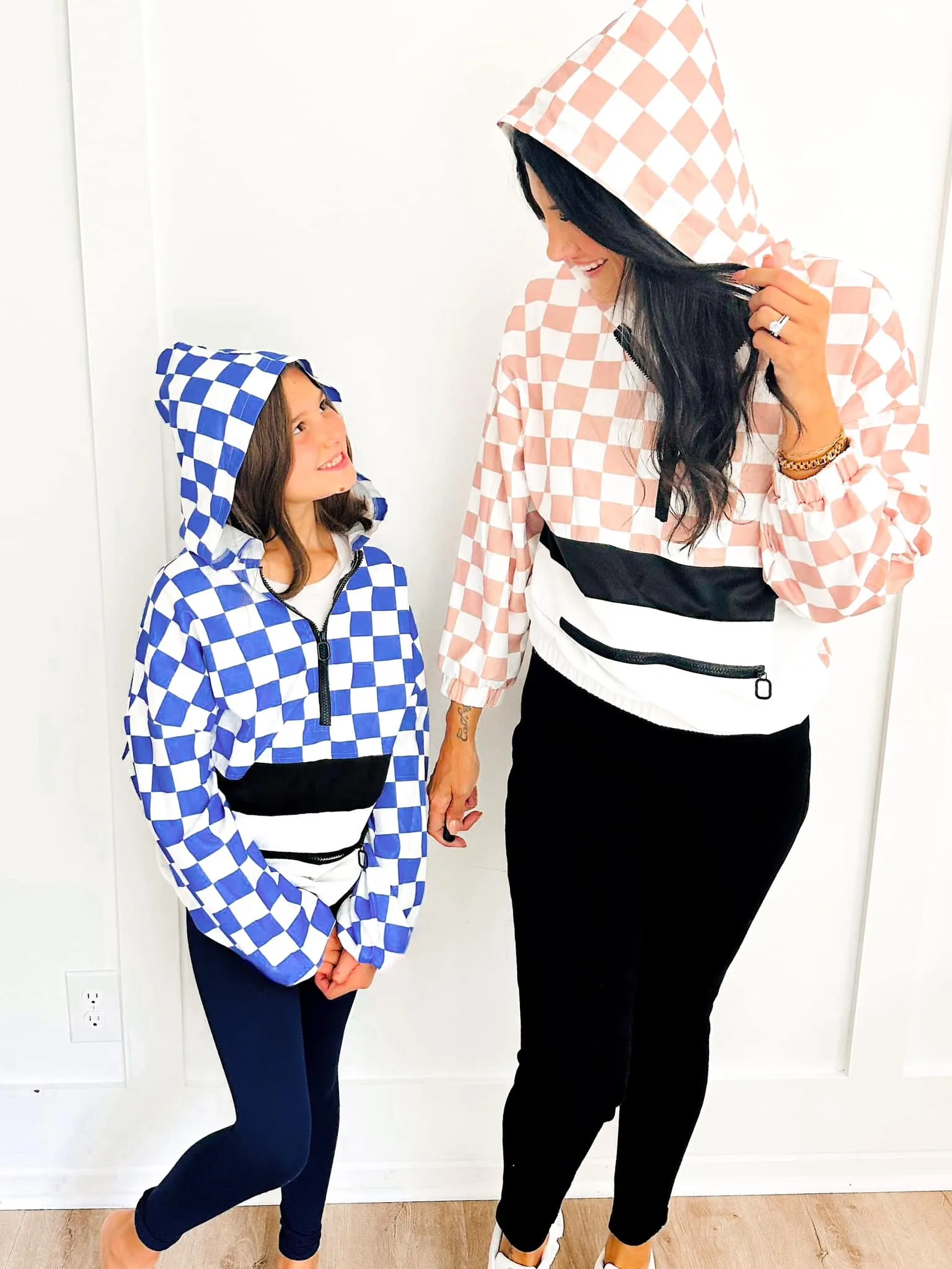 PREORDER: Cody Checkered Windbreaker In Youth Sizing