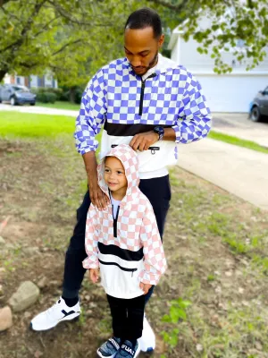 PREORDER: Cody Checkered Windbreaker In Youth Sizing