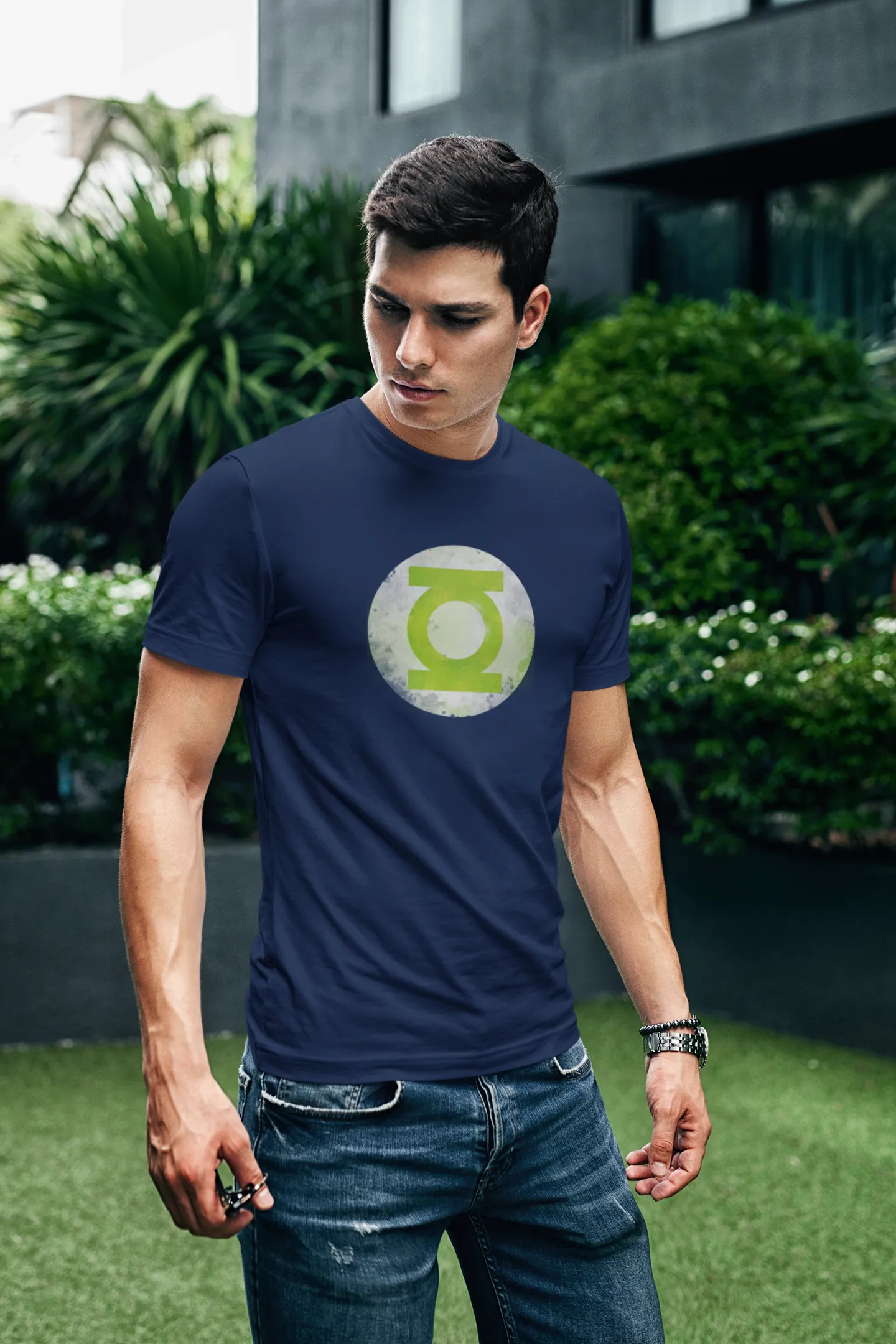 " GREEN LANTERN " HALF-SLEEVE T-SHIRTS