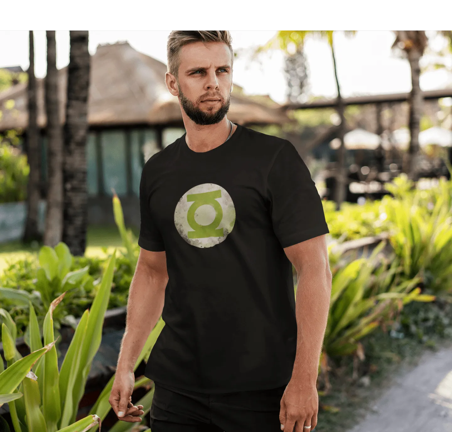" GREEN LANTERN " HALF-SLEEVE T-SHIRTS