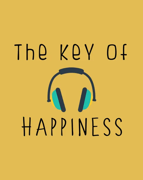 "THE KEY OF HAPPINESS"- HALF-SLEEVE T-SHIRT'S