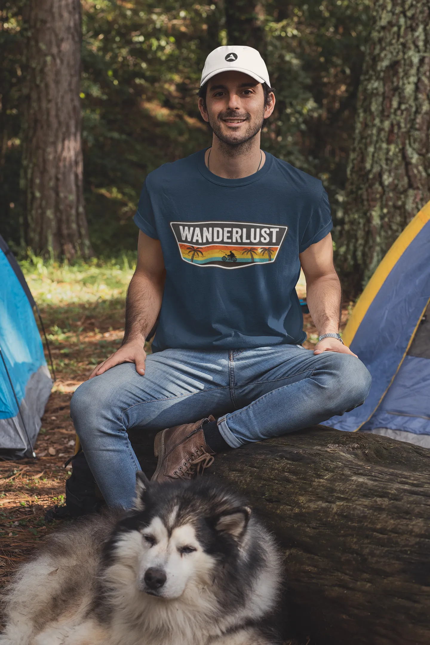 "WANDERLUST" - HALF-SLEEVE T-SHIRTS