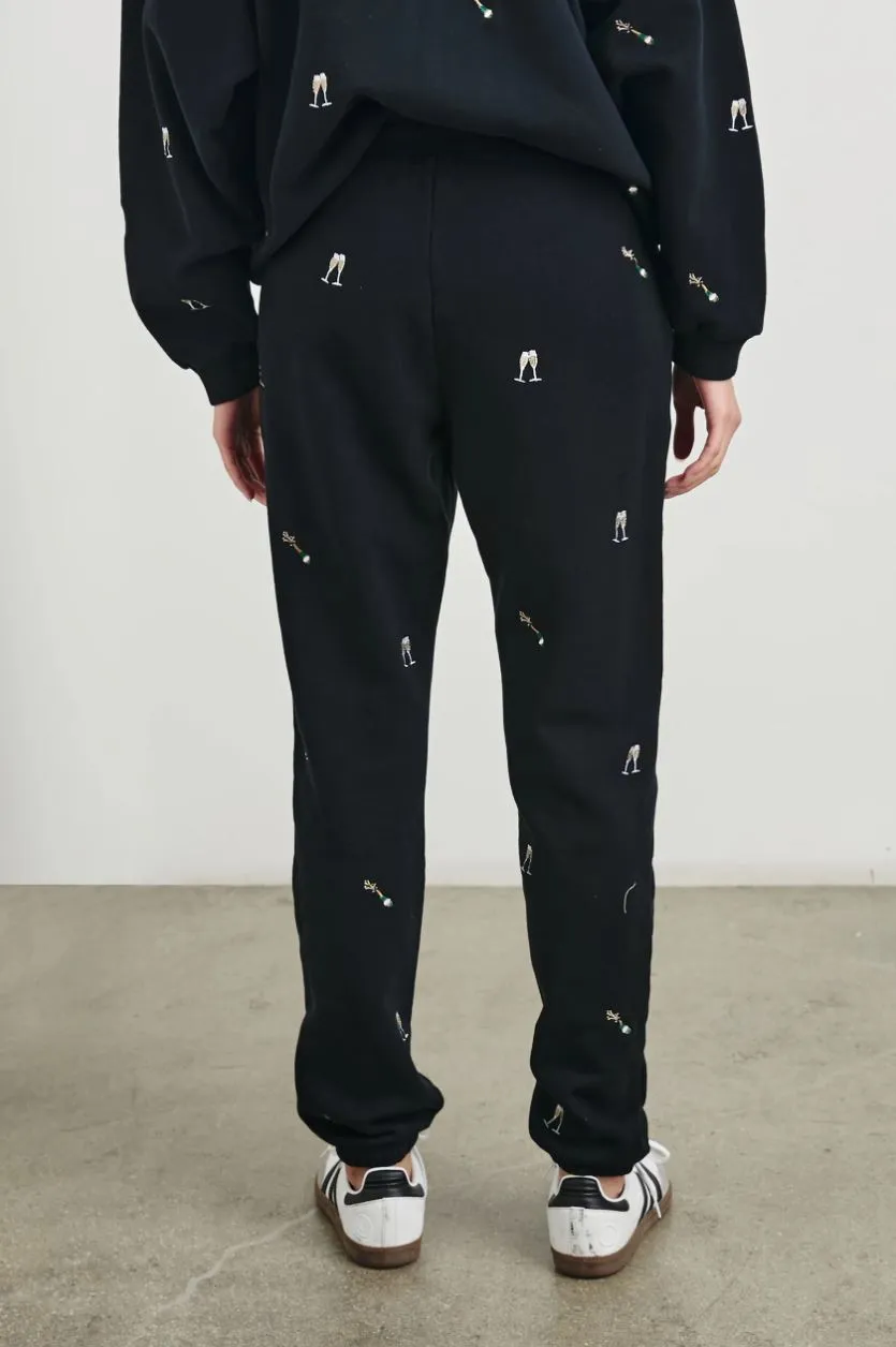 Rails Kingston Pant in Black Champagne