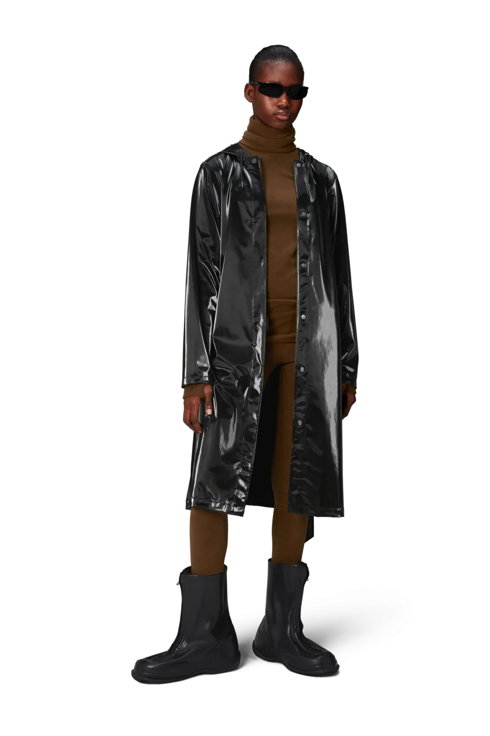 Rains - A-Line Longer W Jacket Night