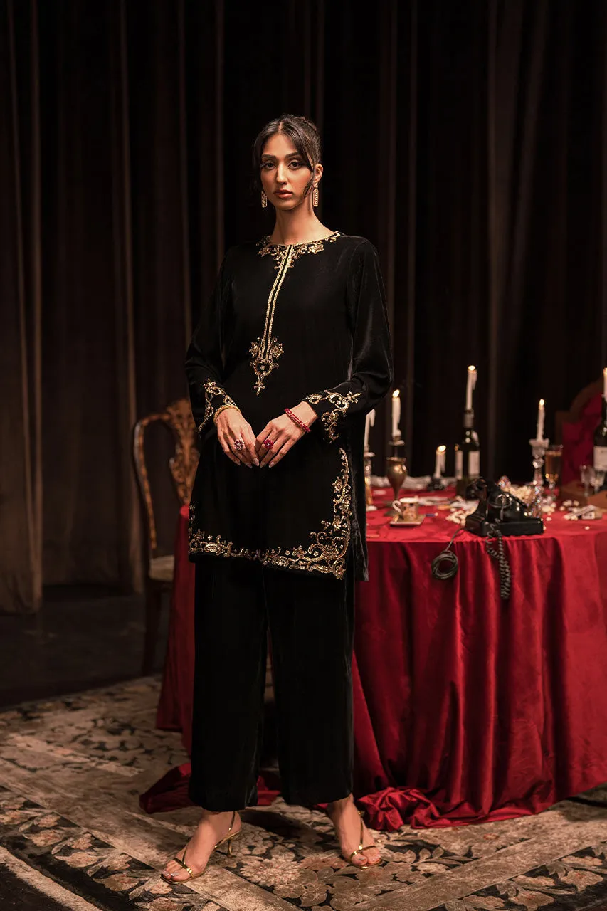 Rendezvous'24 - Mukesh Black Set (D-02)