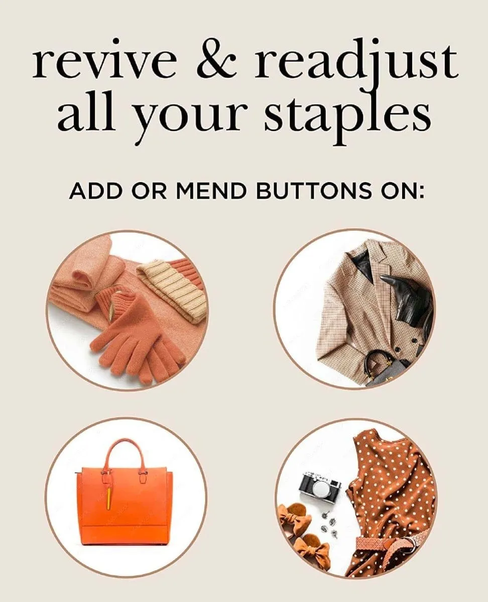 Restocked Adjust A Button Pack of 2