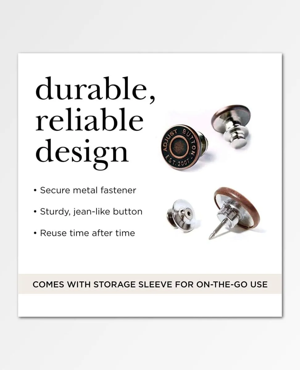 Restocked Adjust A Button Pack of 2