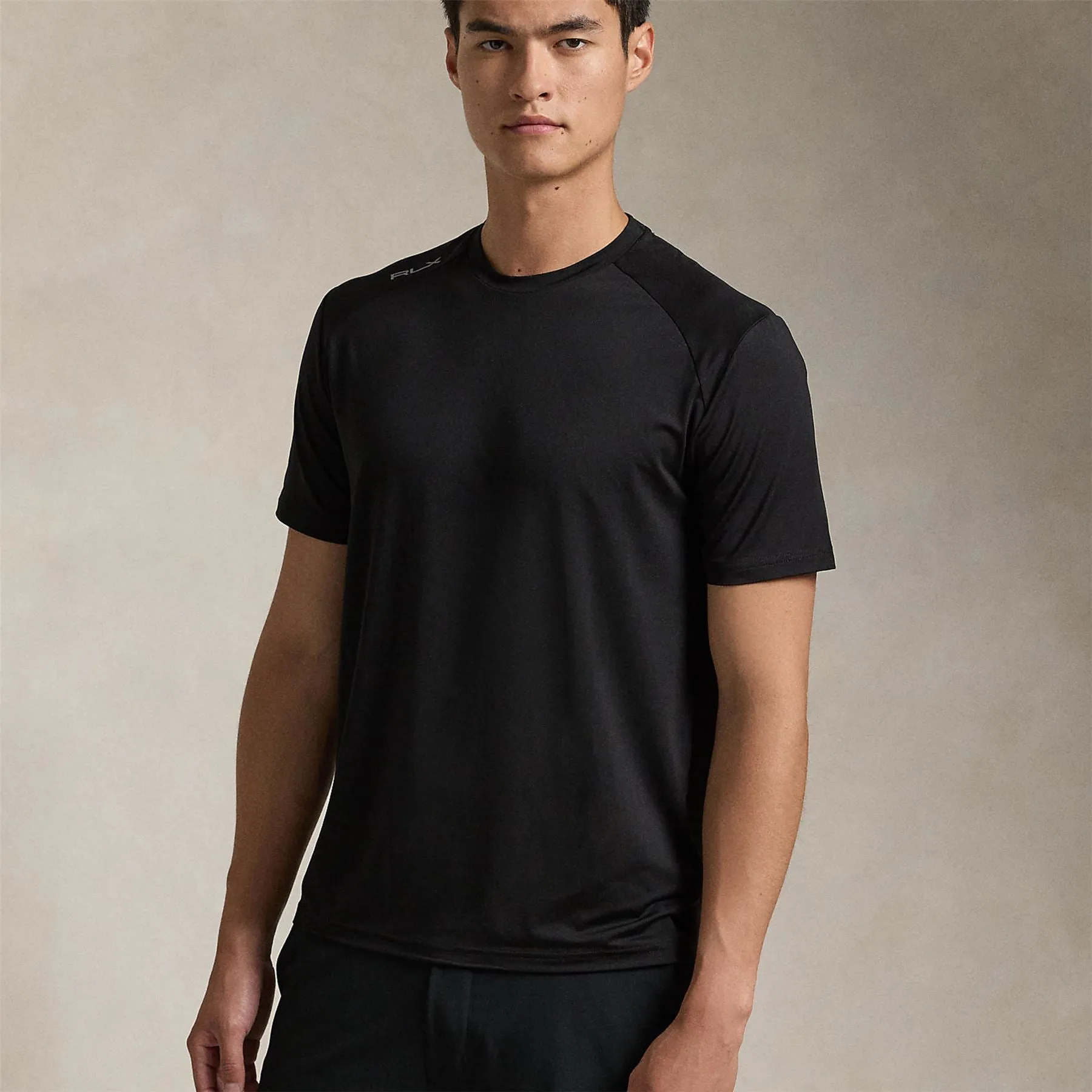 RLX Peached Airflow Tee Polo Black - AW24