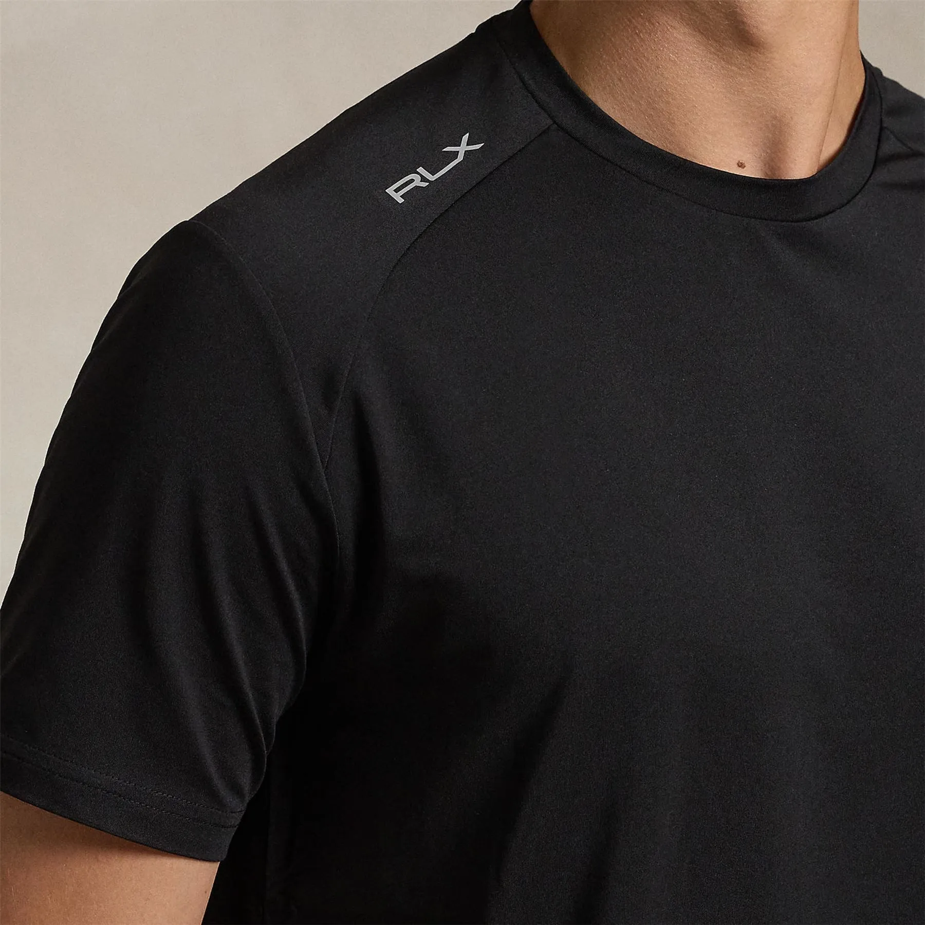RLX Peached Airflow Tee Polo Black - AW24