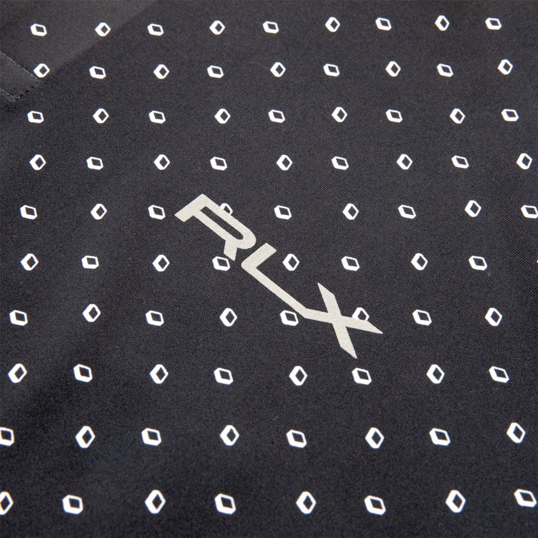 RLX Printed Lightweight Airflow Polo Black Monterey - SS24