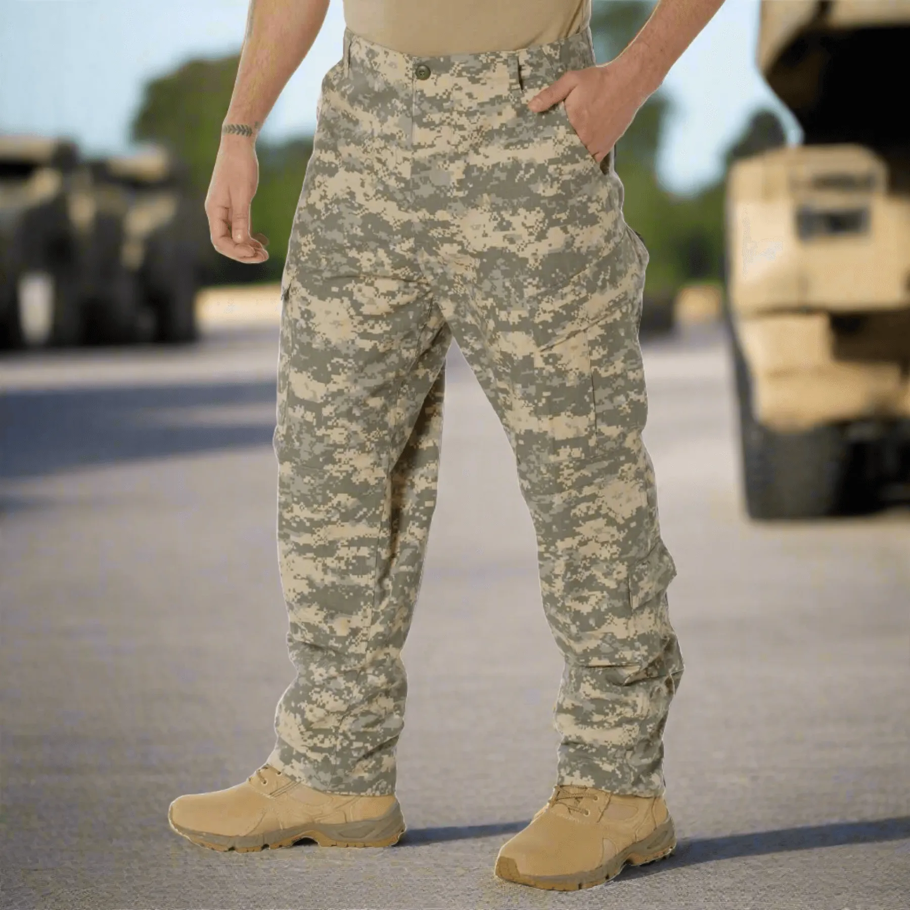Rothco Camo Combat Uniform Pants
