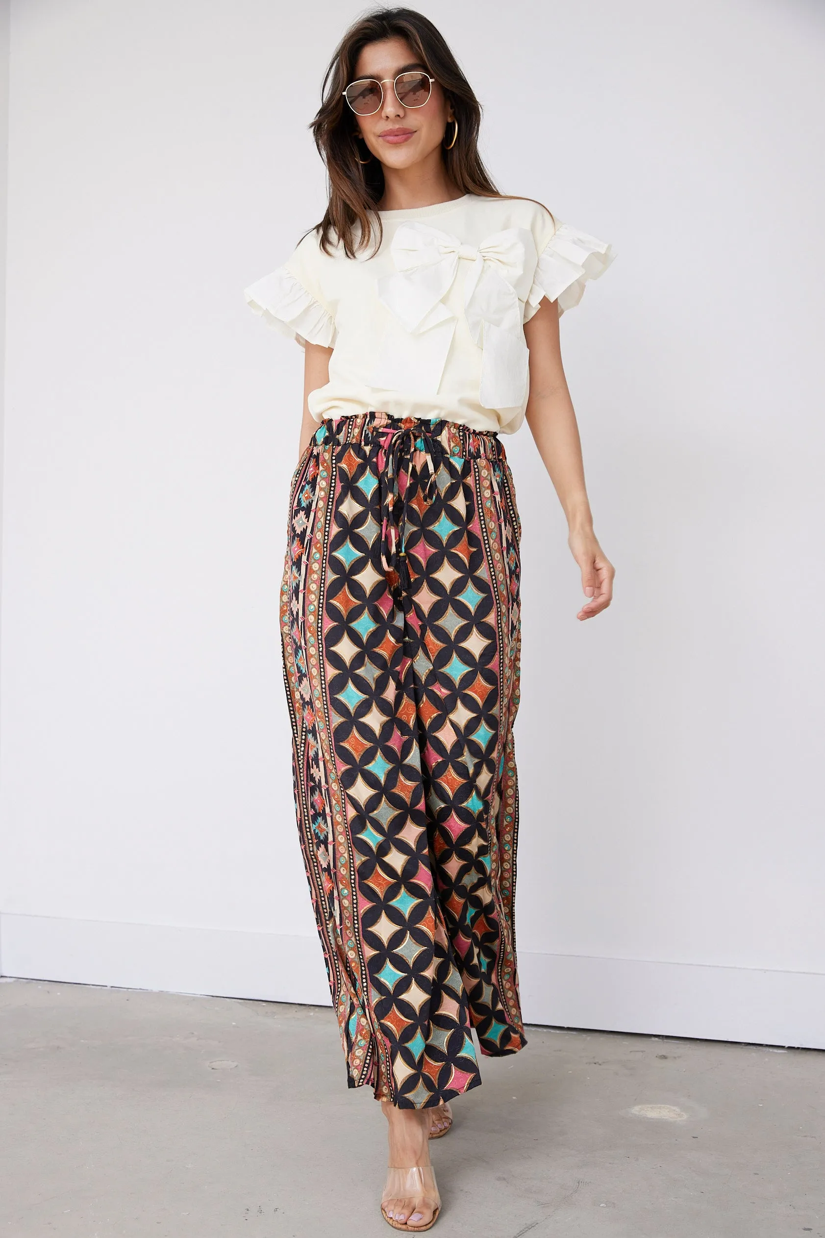 SALE - Amirah Printed Pants