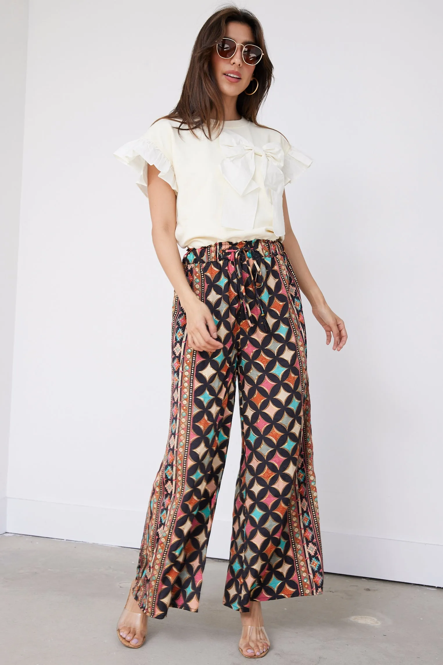 SALE - Amirah Printed Pants