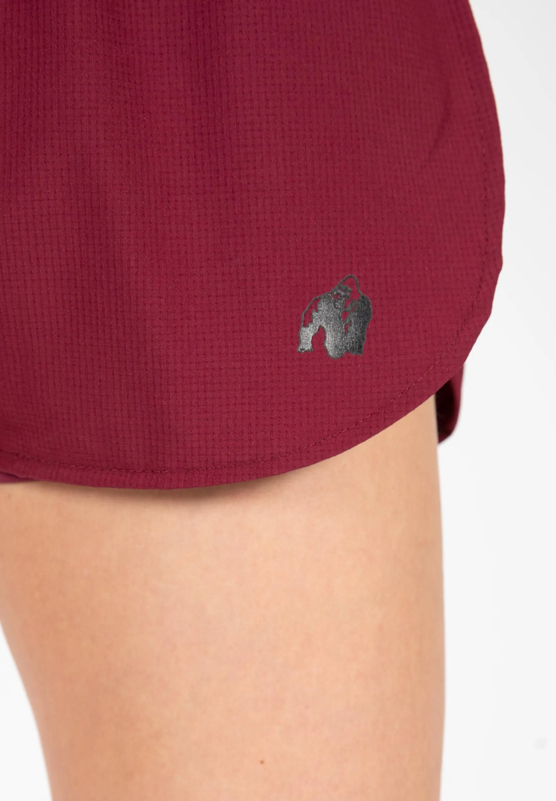 Salina 2-In-1 Shorts - Burgundy Red