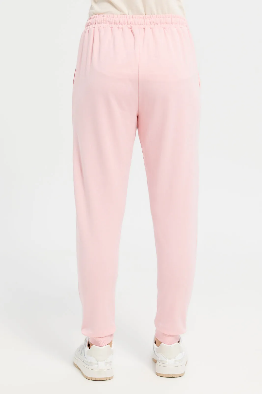 Senior Girls Pink Basic Pants