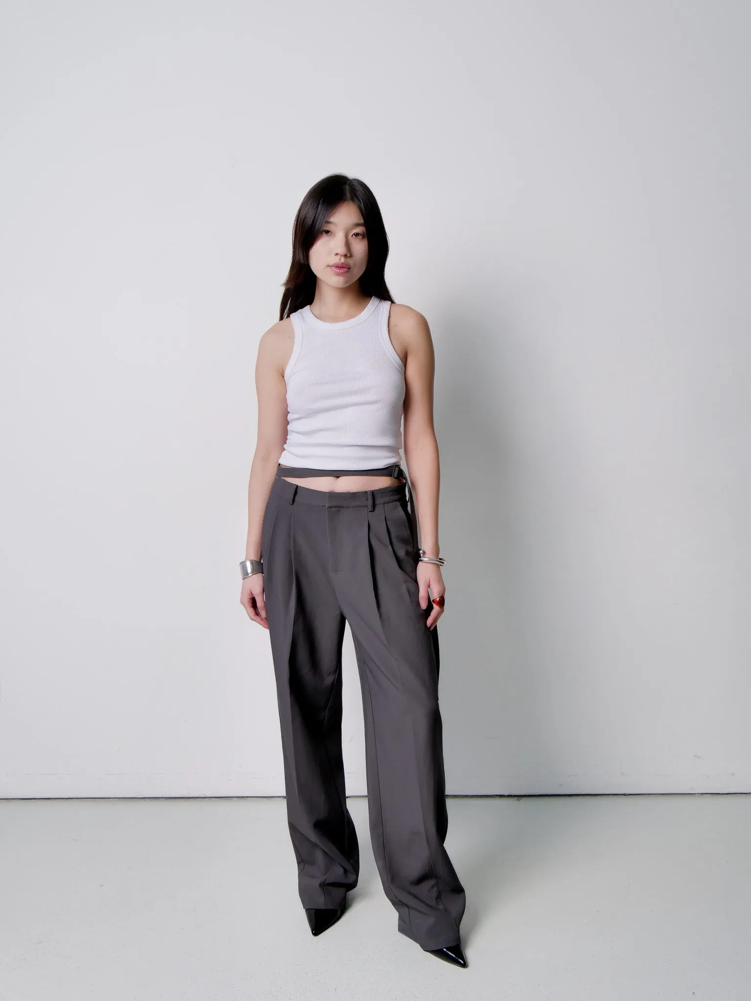 Signature Adjustable Pant / Steel