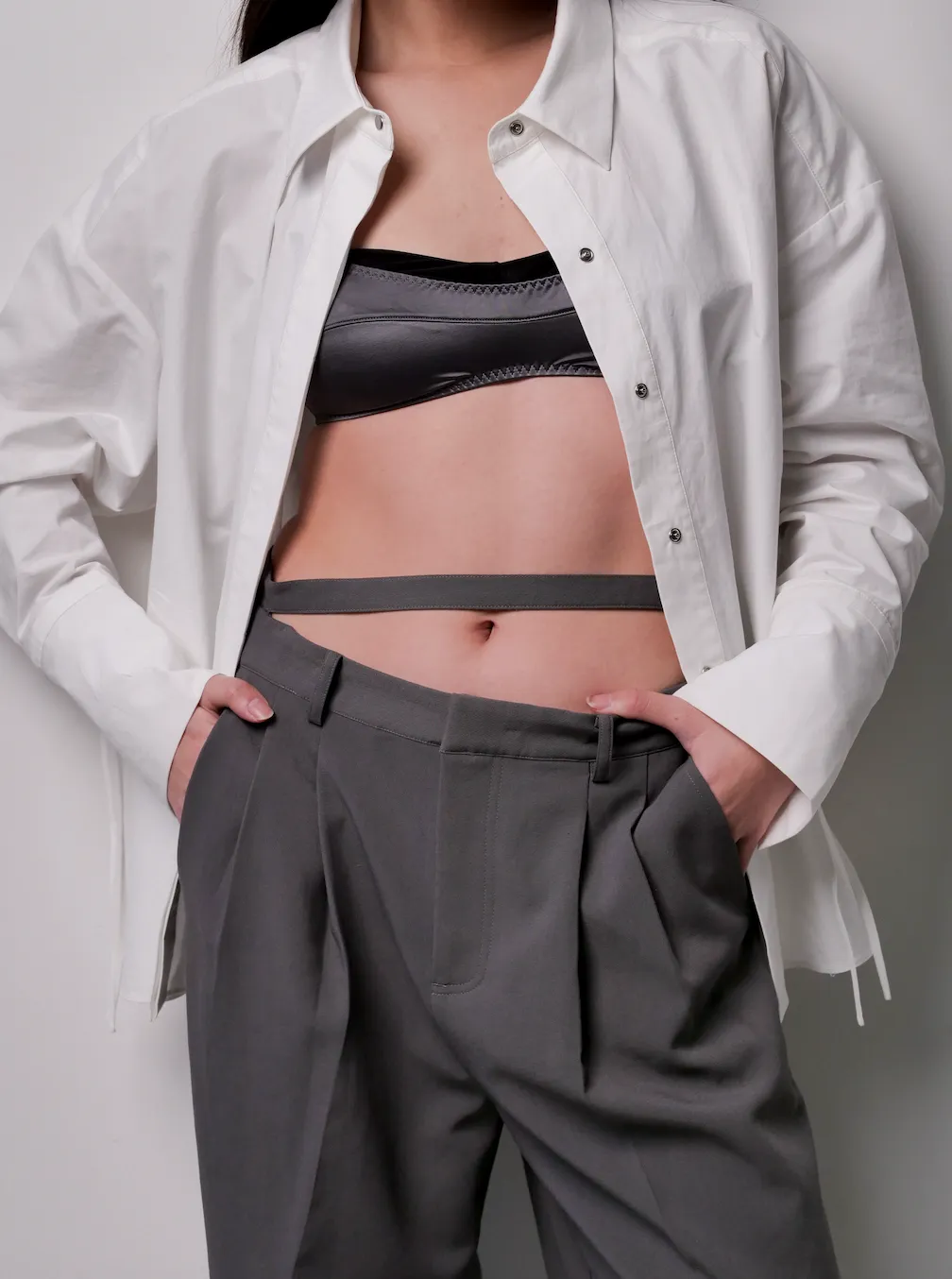 Signature Adjustable Pant / Steel