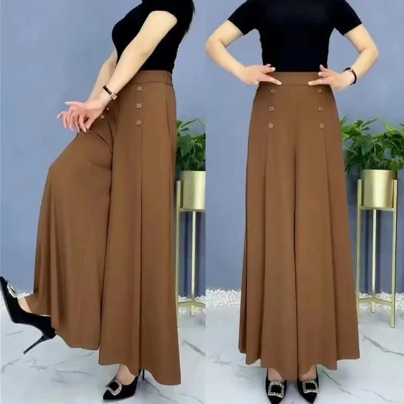Stylish Pleated Wide-Leg Pants 👉Comfort & Slim