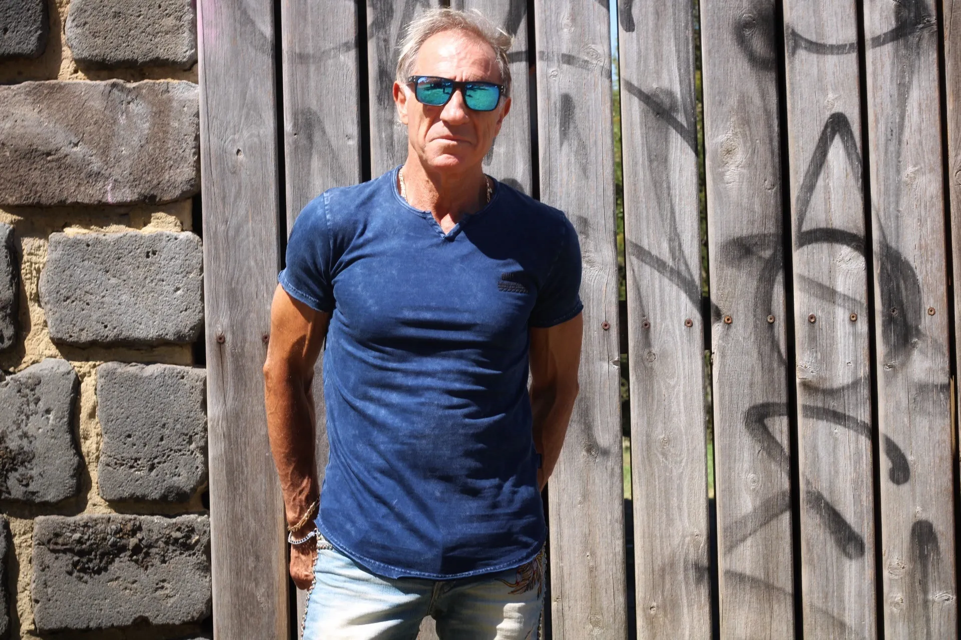 T-Shirts Men's #ROBIN - NAVY