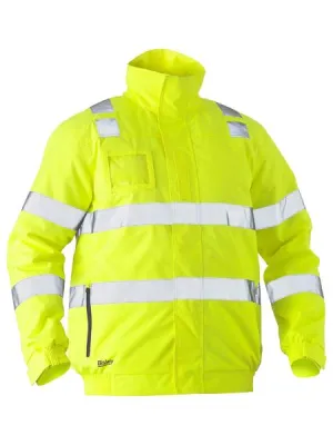 Taped Hi Vis Bomber Jacket For Men
