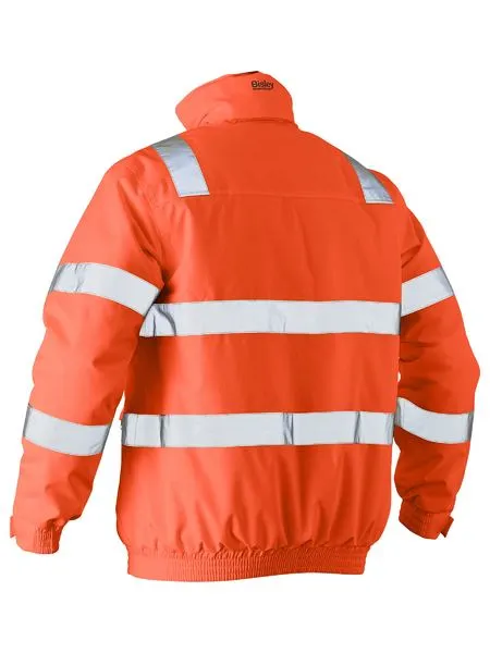 Taped Hi Vis Bomber Jacket For Men