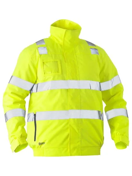 Taped Hi Vis Bomber Jacket For Men