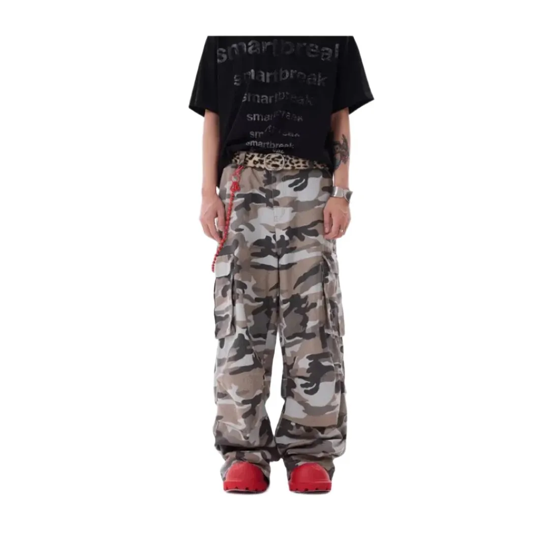 Taupe Camouflage Cargo Pant