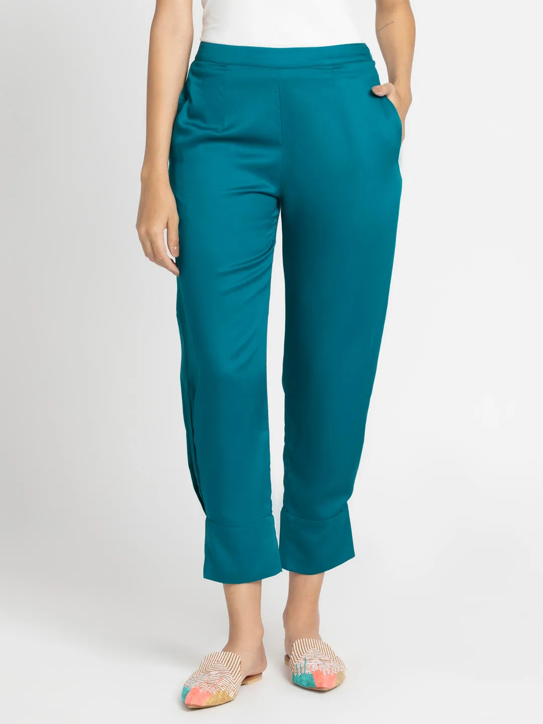 Teal Fashion Pants
