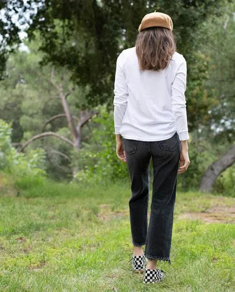 The Great - The Slim Turtleneck in True White
