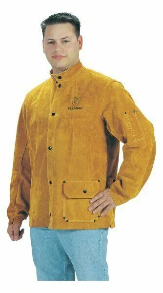 TILLMAN 3280 XL BOURBON BROWN COWHIDE WELDING JACKET