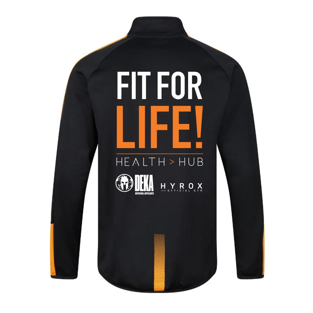 Tri Fitness Midlayer - Black/Amber