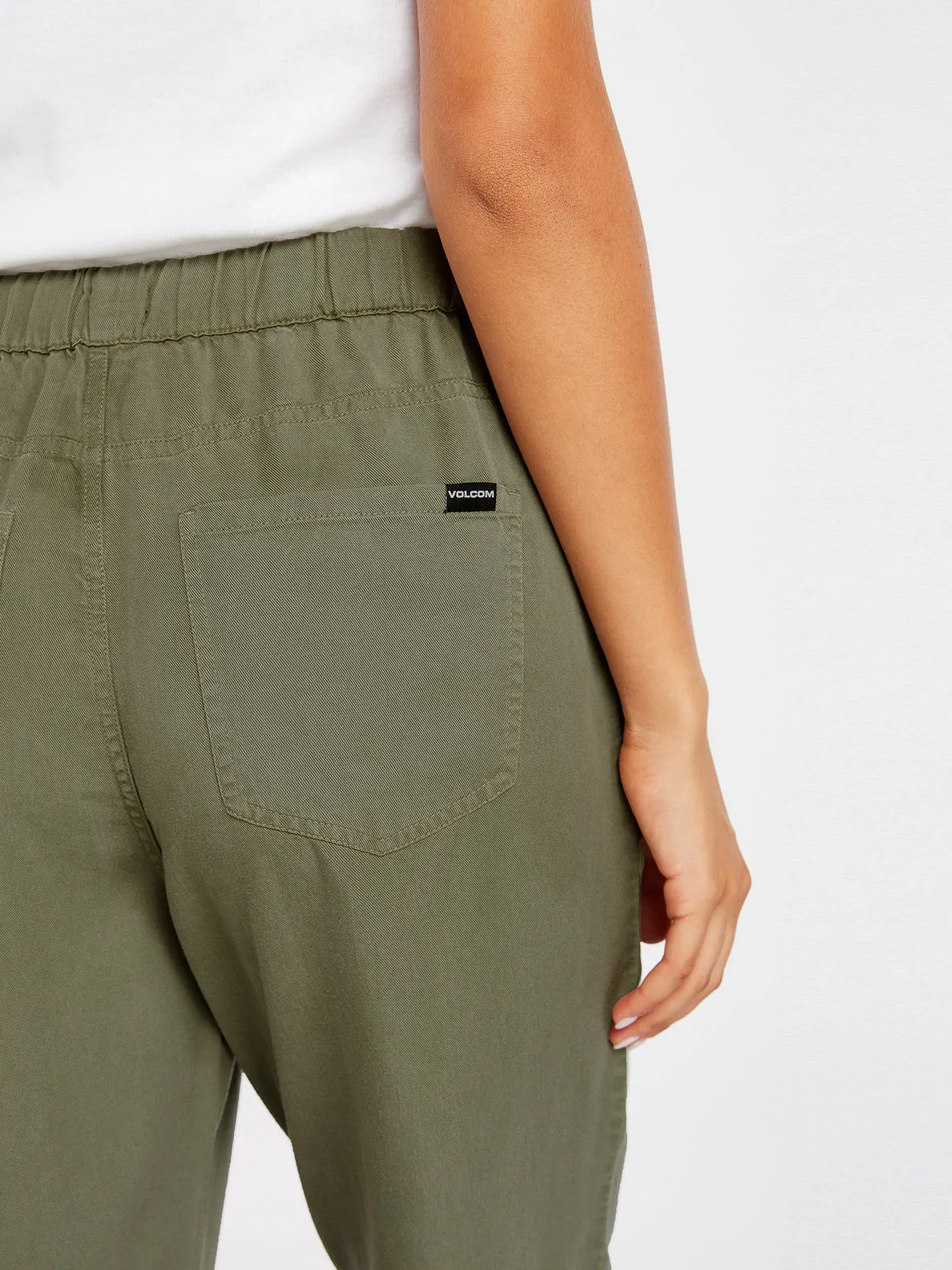 Volcom Sunday Strut Pants-Light Army
