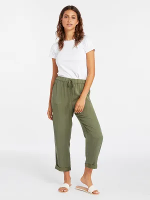 Volcom Sunday Strut Pants-Light Army