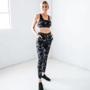 Weekend Joggers - Black Camo
