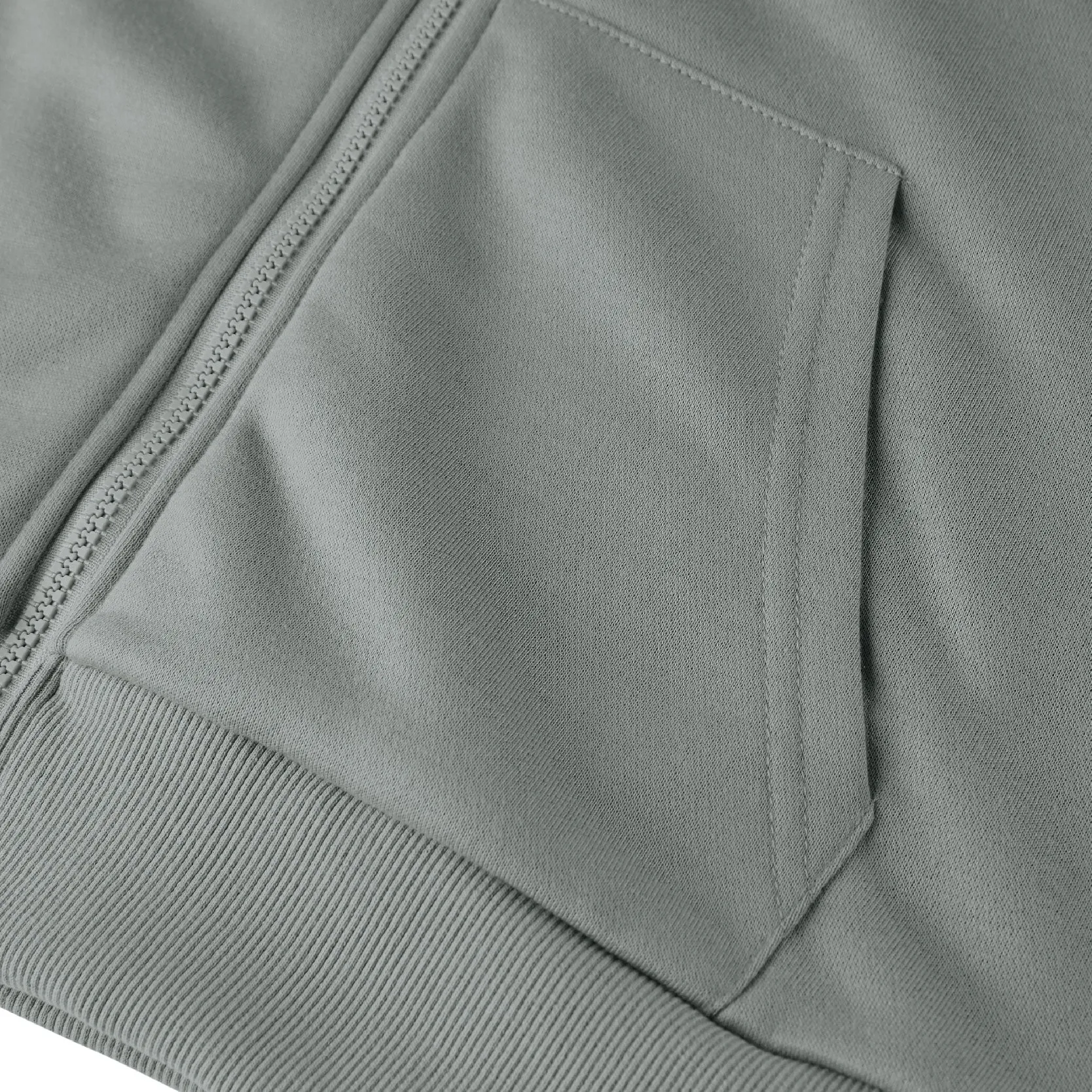 WOMEN'S ESSENTIAL FULL ZIP POCKET  HOODIES