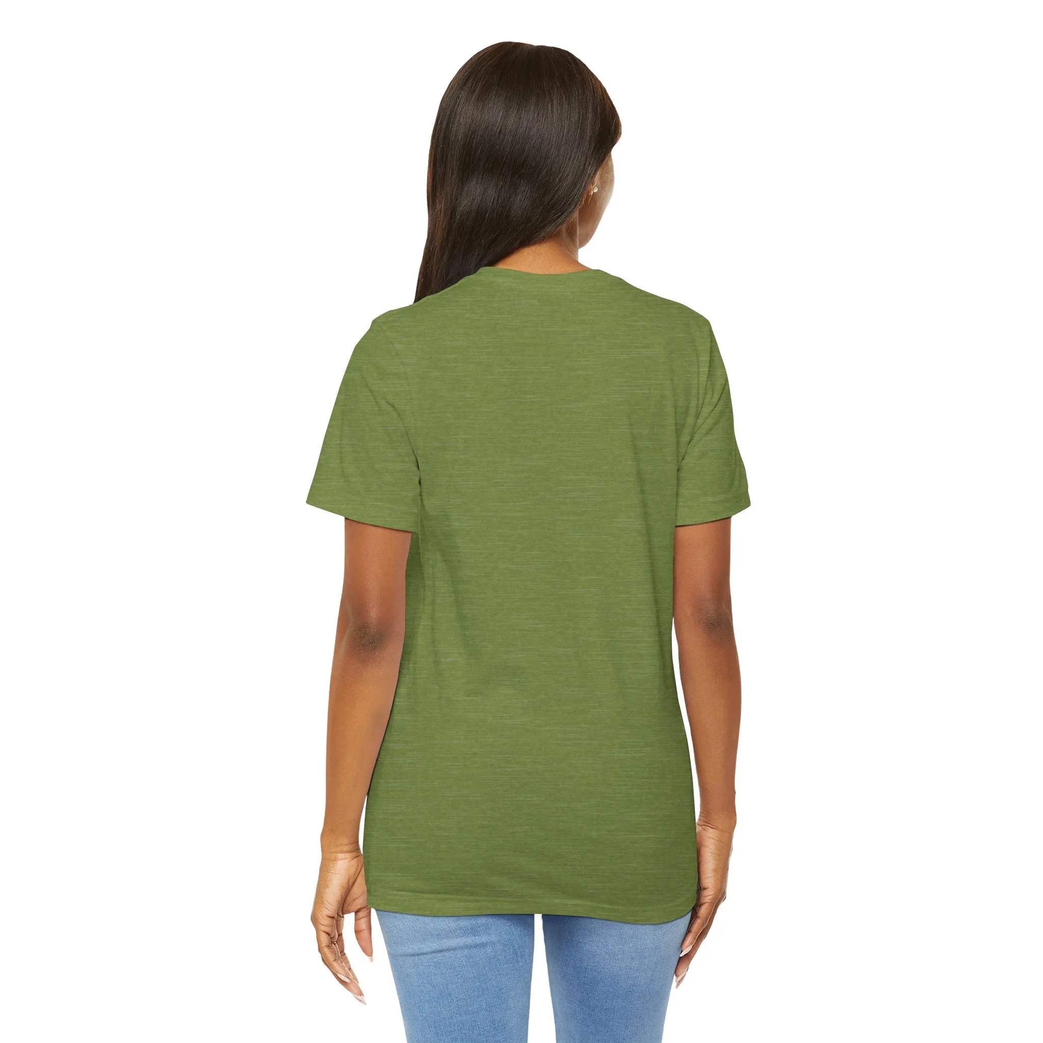 Womens Heather Green T Shirts Premium Casual Short Sleeve Shirts Oversized Tops