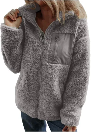 Women's Quilted Lightweight Jackets Puffer Winter Warm Zippper Coats Loose Casual Windproof Outwear Cropped Tops
